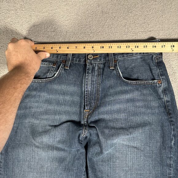 Vintage Lucky Brand Jeans Loose Fit Men’s Size 33x31 Baggy Y2K Hip Hop Grunge - Picture 4 of 16